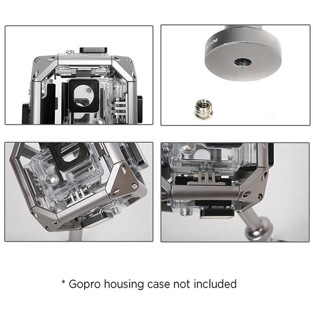 Selens Cube-Type 360 Spherical VR Rig for GoPro HERO4s