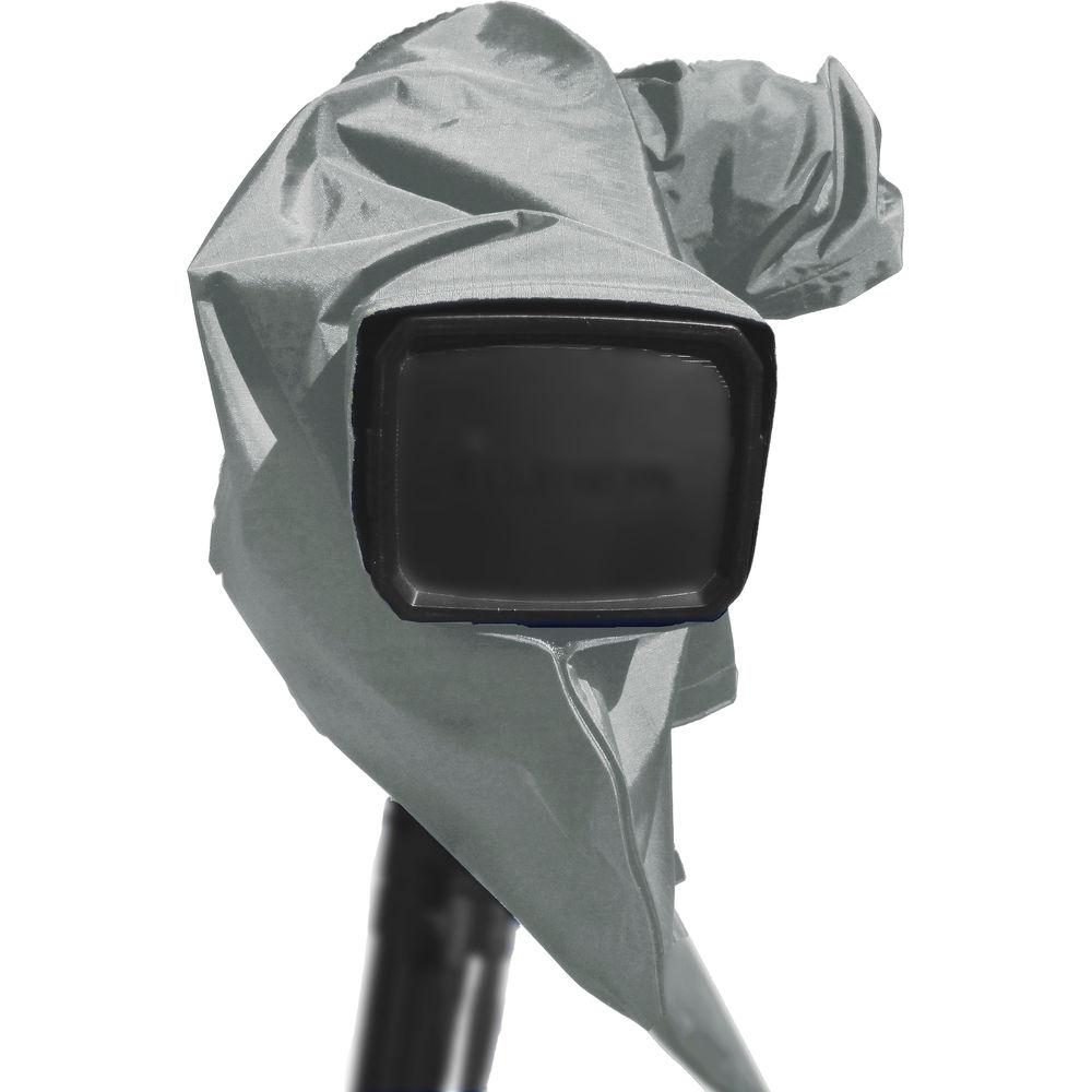 Shooterslicker Mto-S4A-Gy Triax Studio Camera Cover With Added Closed Sleeve For Antenna - Silver Gr