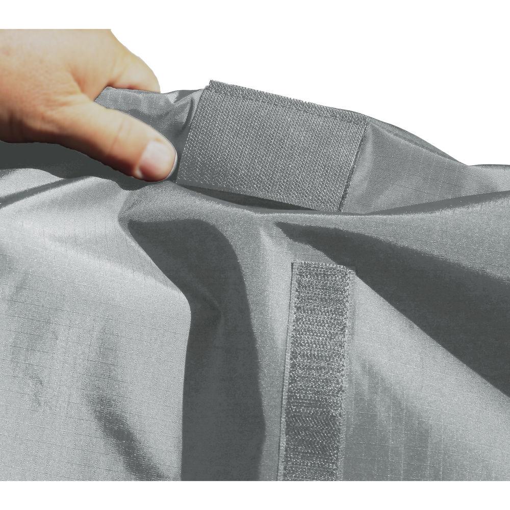 Shooterslicker Mto-S4A-Gy Triax Studio Camera Cover With Added Closed Sleeve For Antenna - Silver Gr