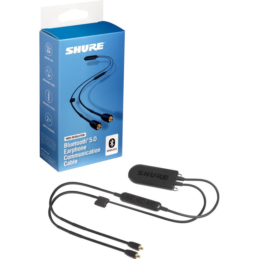 Shure RMCE-BT2 High-Resolution Bluetooth 5.0 Communication Cable for SE Earphones