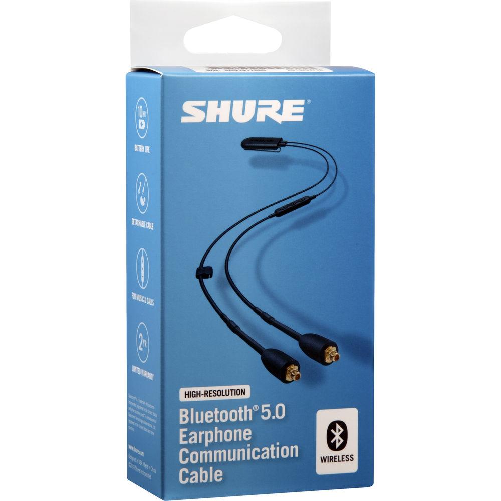 Shure RMCE-BT2 High-Resolution Bluetooth 5.0 Communication Cable for SE Earphones