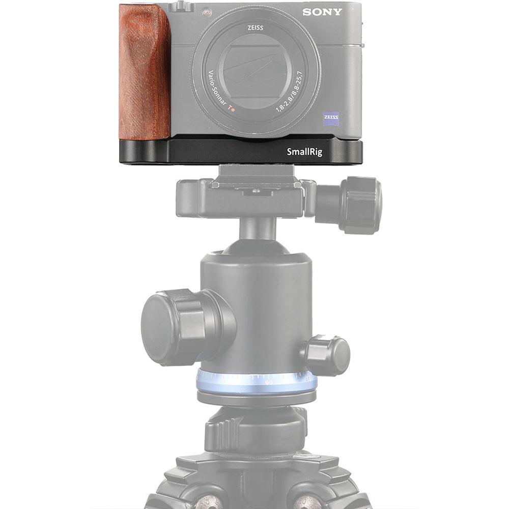SmallRig L-Shape Wooden Grip for Sony RX100 III IV V VI