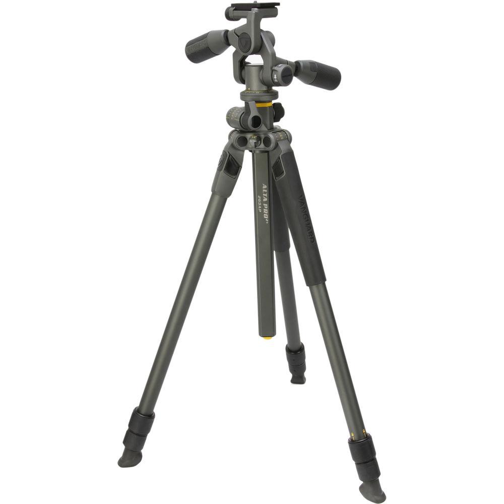 Vanguard Alta Pro 2 263AP Aluminum-Alloy Tripod Kit with Alta PH-32 3-Way, Pan-and-Tilt Head