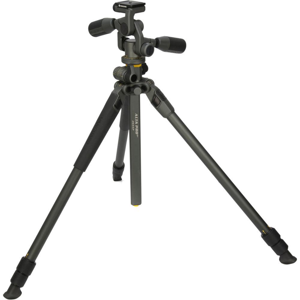 Vanguard Alta Pro 2 263AP Aluminum-Alloy Tripod Kit with Alta PH-32 3-Way, Pan-and-Tilt Head