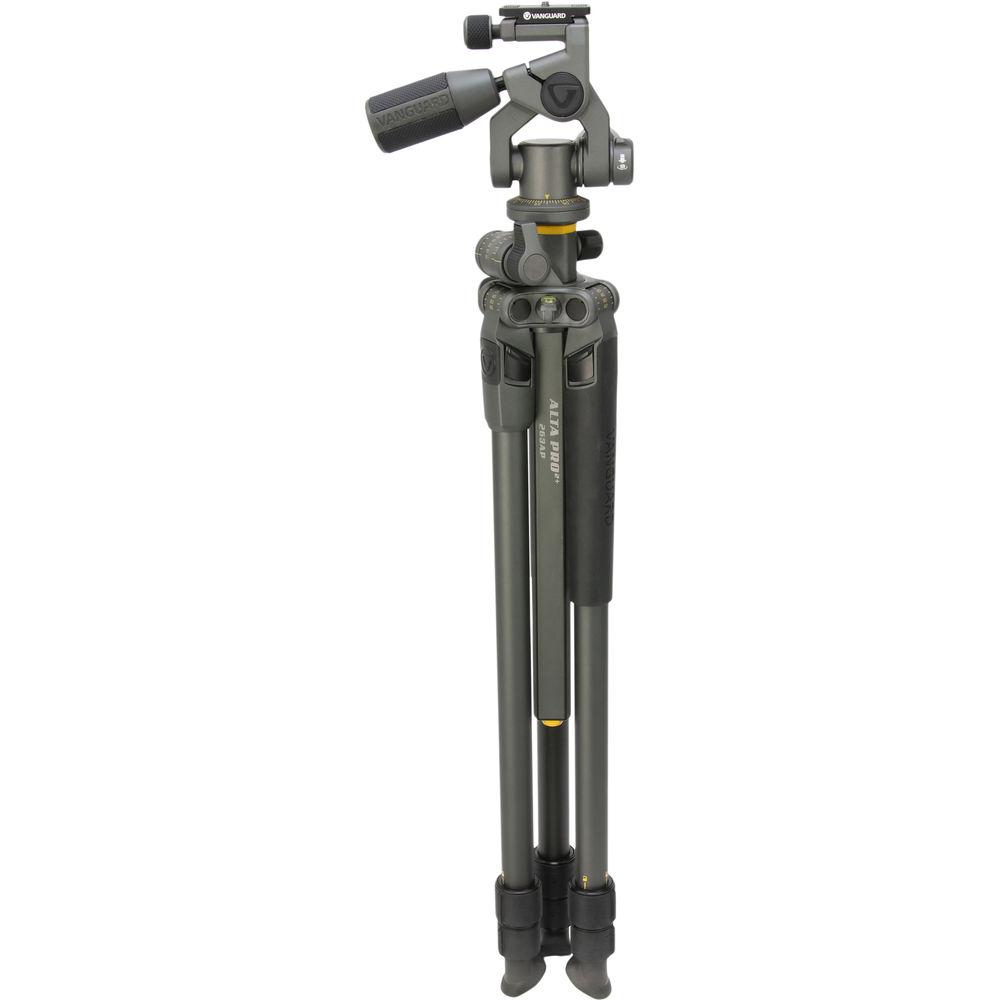 Vanguard Alta Pro 2 263AP Aluminum-Alloy Tripod Kit with Alta PH-32 3-Way, Pan-and-Tilt Head