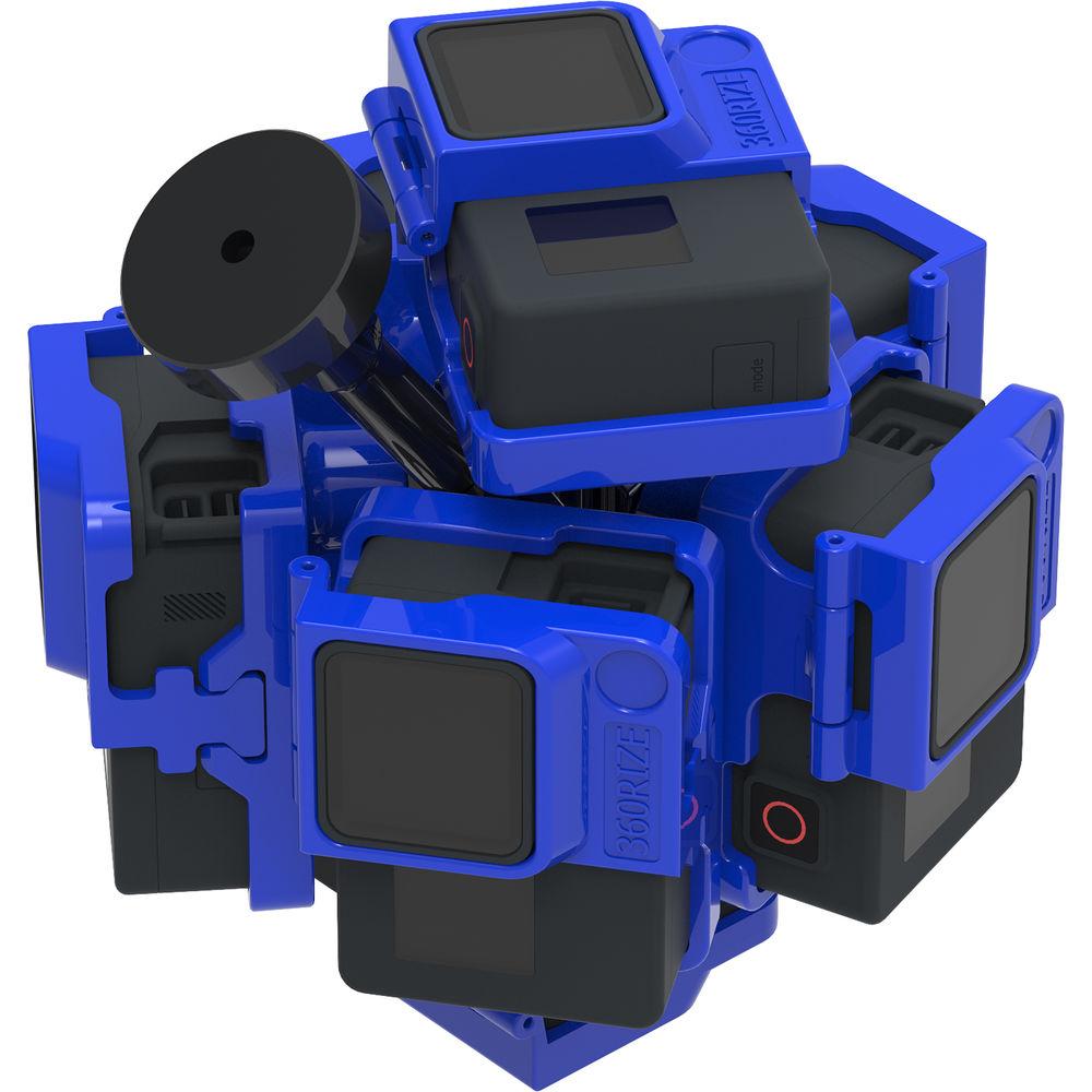 360RIZE Pro7 v2 360° Plug-n-Play Rig for GoPro HERO7 & HERO6 5 Black