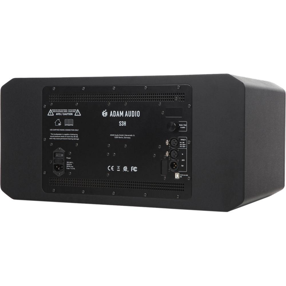 Adam Professional Audio S3H Active Three-Way 2x7" Midfield Studio Monitor