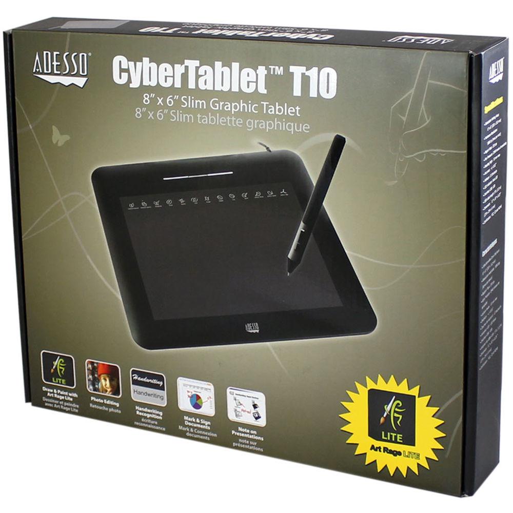 Adesso CyberTablet T10 Graphic Tablet, Adesso, CyberTablet, T10, Graphic, Tablet