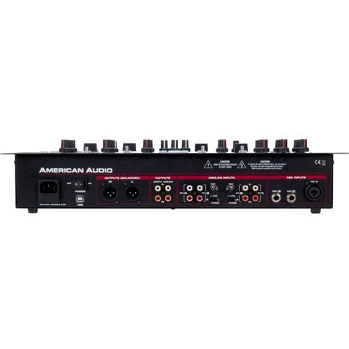 American Audio 19 MXR LTD 4-Channel MIDILOG Mixer with Analog MIDI Control