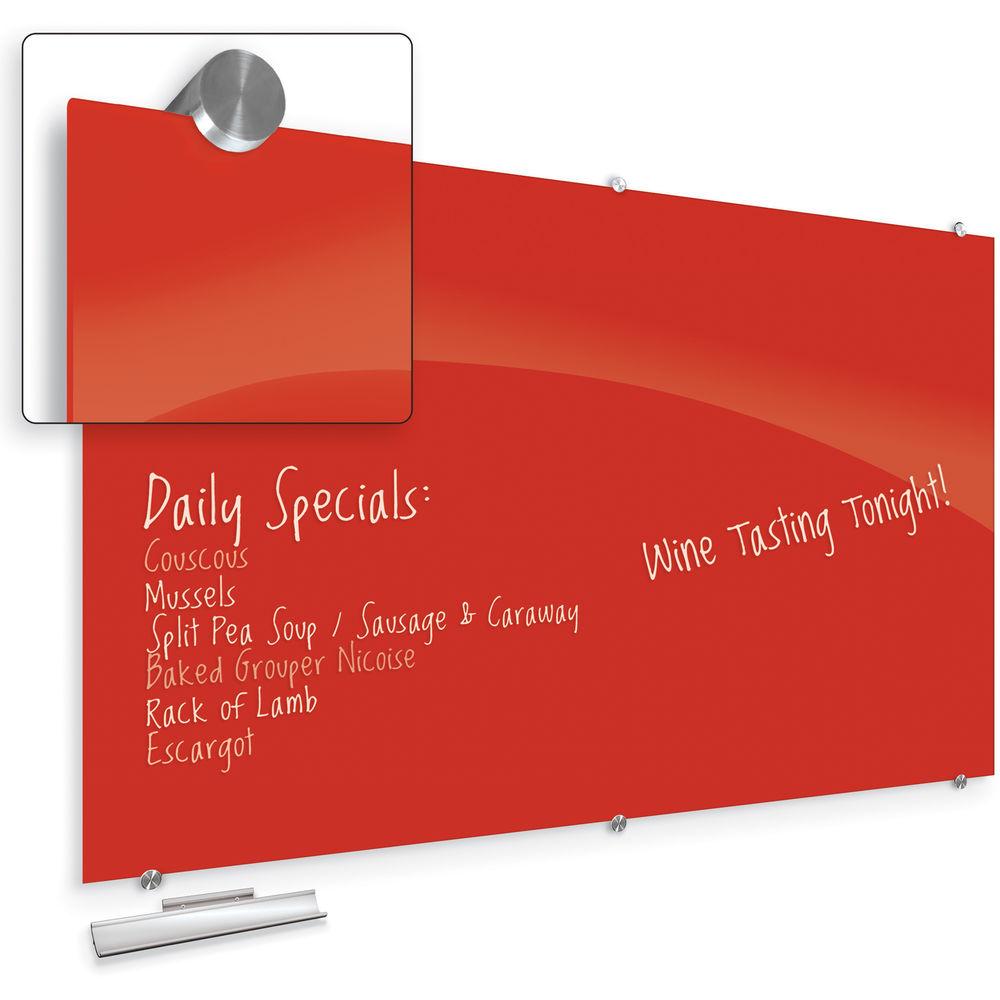 Balt 83846 Visionary Magnetic Glass Dry Erase Whiteboard