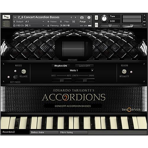 Best Service Accordions 2 Upgrade - Virtual Instrument Plug-In
