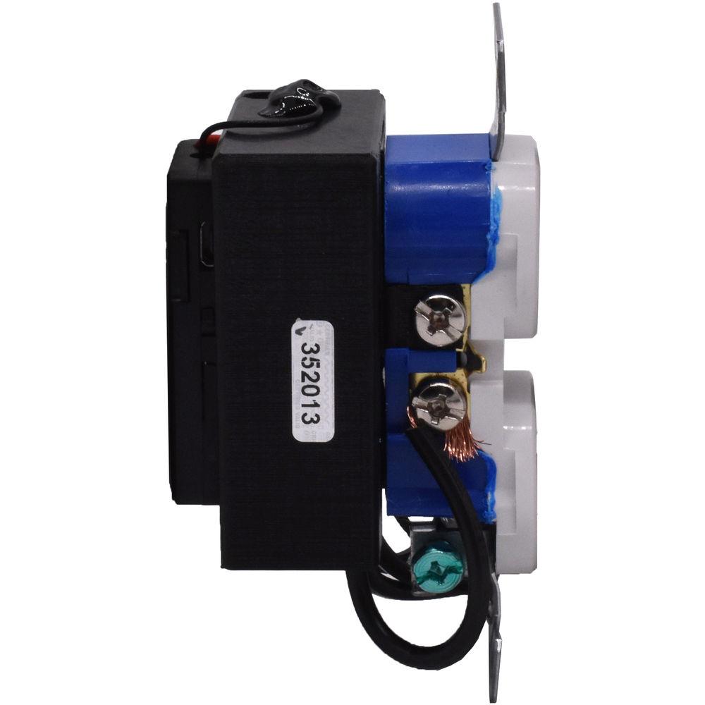 Bush Baby AC Wall Receptacle with 4K UHD Covert Wi-Fi Camera