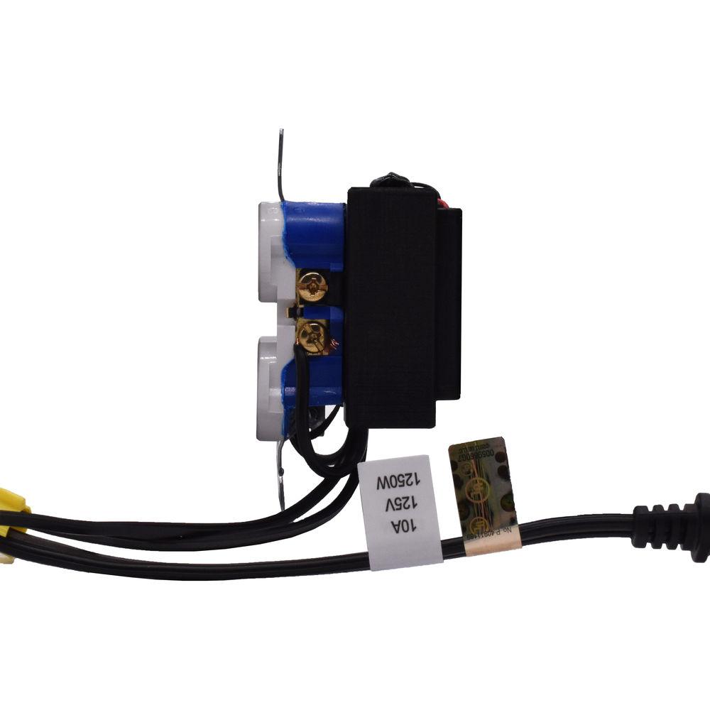 Bush Baby AC Wall Receptacle with 4K UHD Covert Wi-Fi Camera