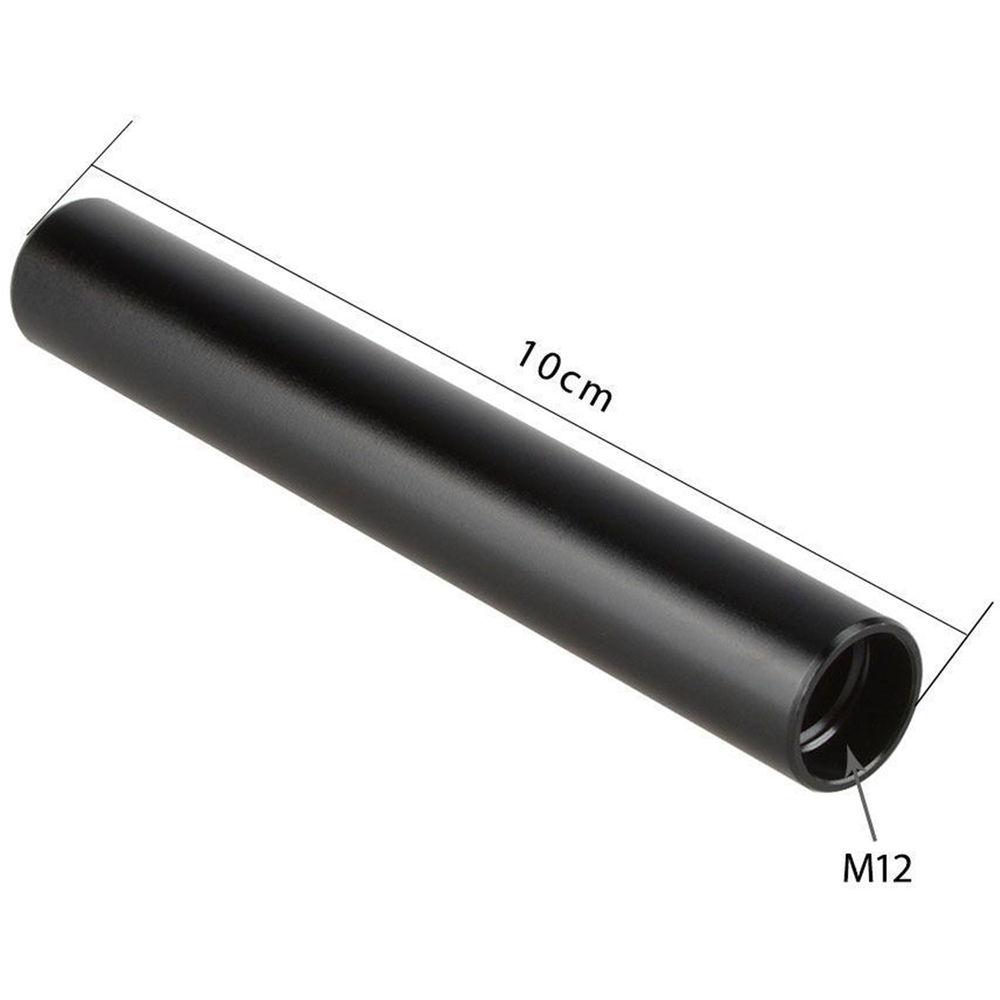 CAMVATE 15mm Black Aluminum Rod