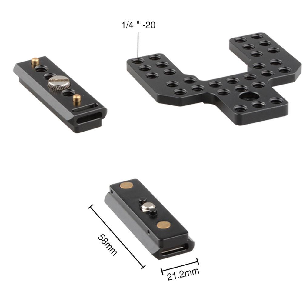 CAMVATE Monitor Bracket & NATO Rail Kit for SmallHD 700 Series Monitors