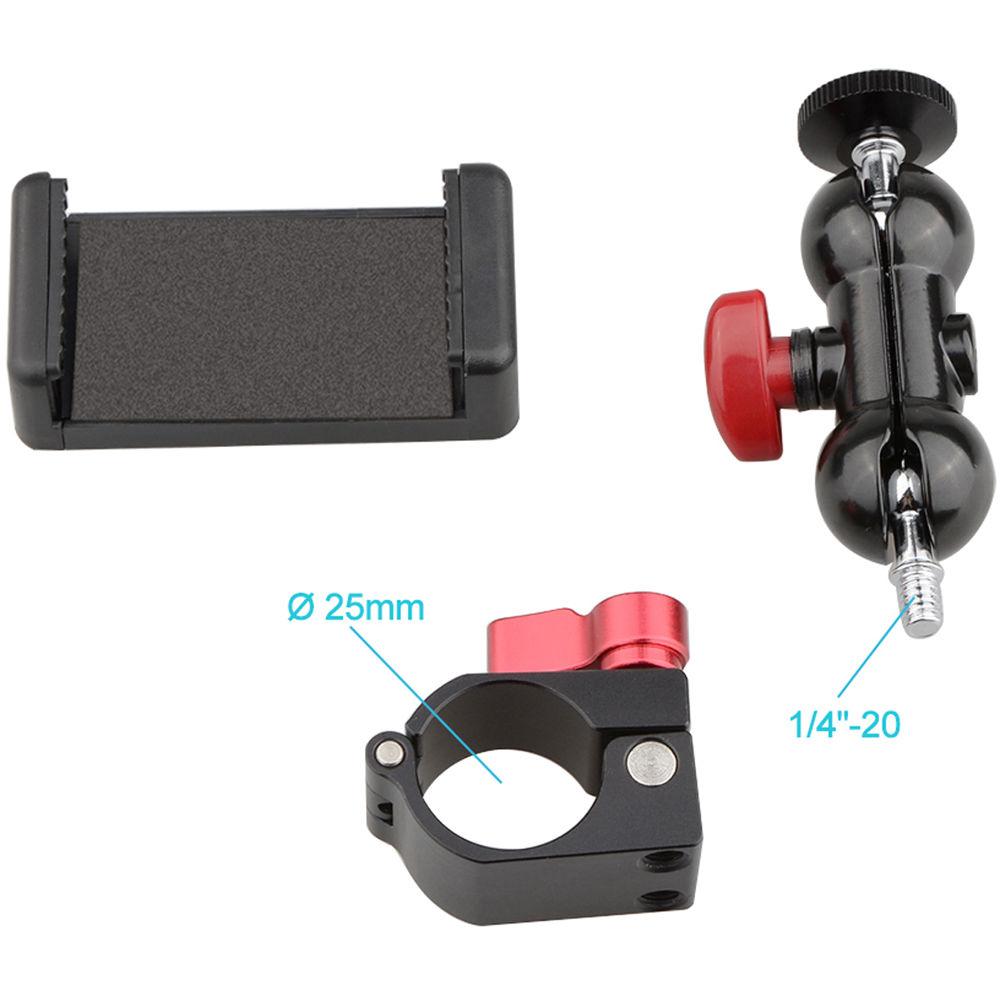 CAMVATE Phonetrap Smartphone Holder with 1 4" 360 Degree Rotating Monitor Mount for DJI Ronin-M Handheld Gimbal