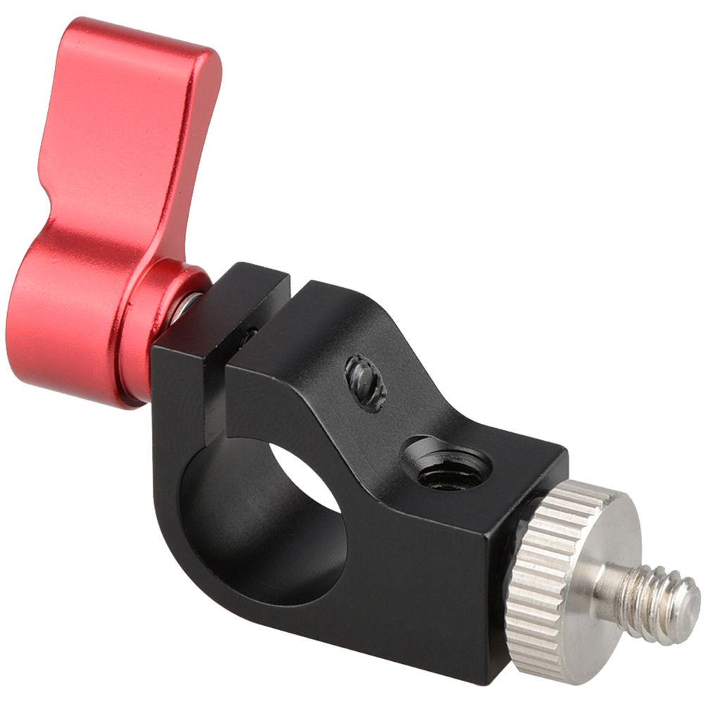 CAMVATE Single 15mm Rod Clamp with 1 4"-20 Thread & Screw
