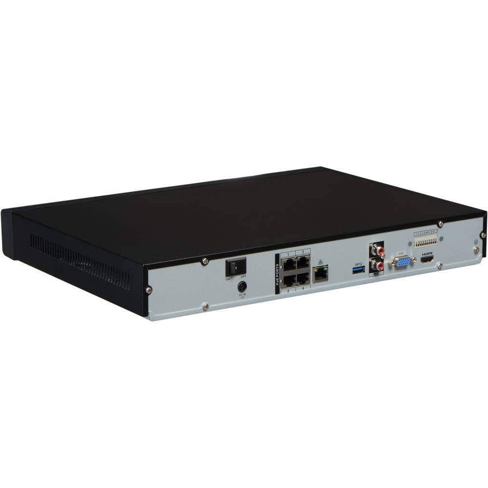 Dahua Technology Lite Series 4-Channel 8MP NVR with 6TB HDD