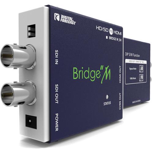 DIGITAL FORECAST Bridge M_SH Mini SDI to HDMI Converter
