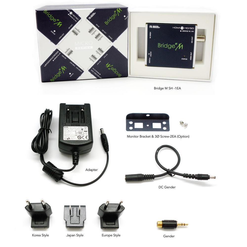 DIGITAL FORECAST Bridge M_SH Mini SDI to HDMI Converter