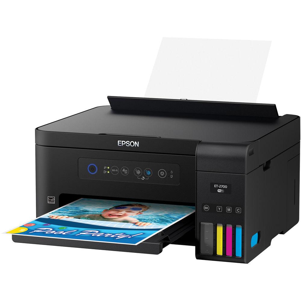 Epson WorkForce ET-2700 EcoTank All-In-One Inkjet Printer