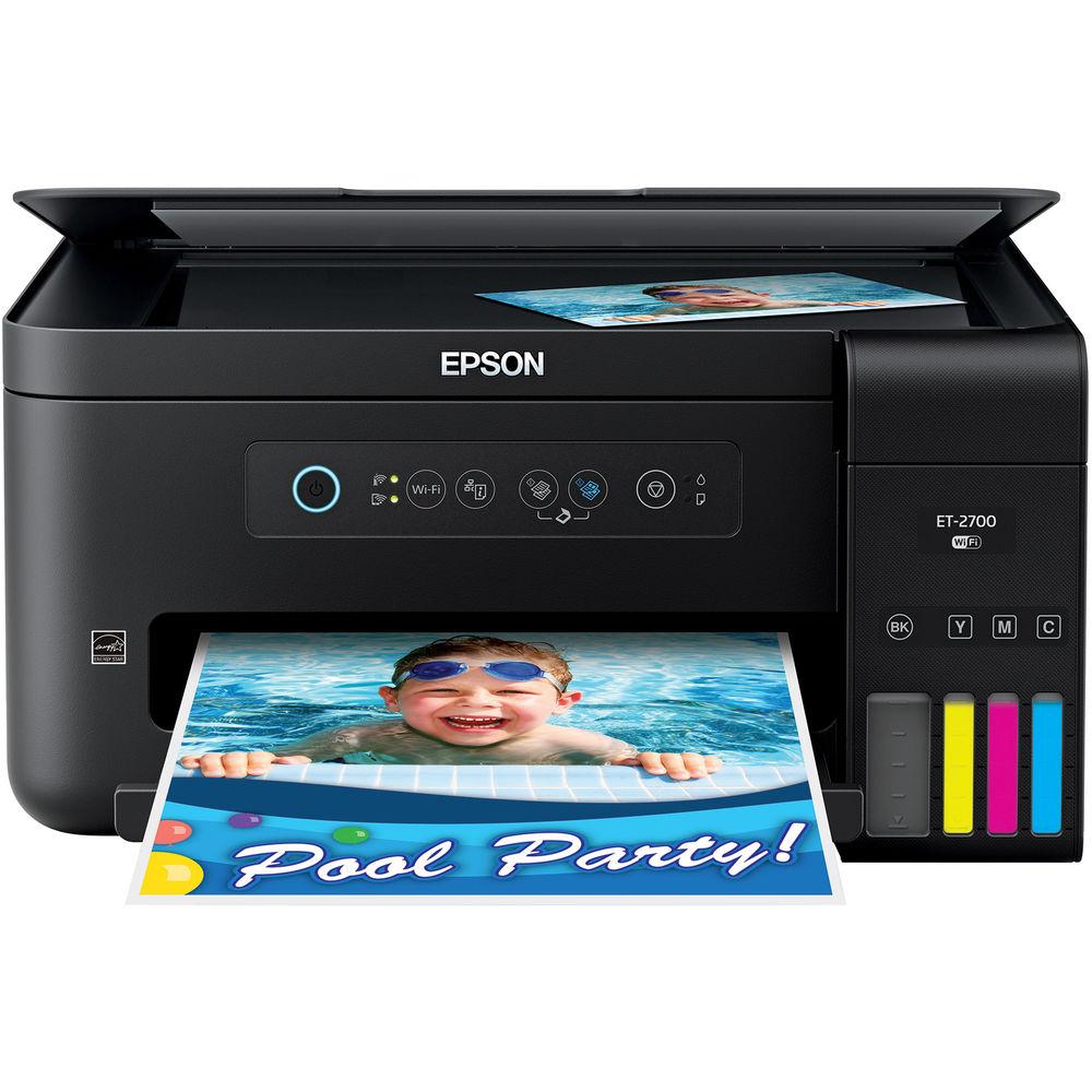 Epson WorkForce ET-2700 EcoTank All-In-One Inkjet Printer