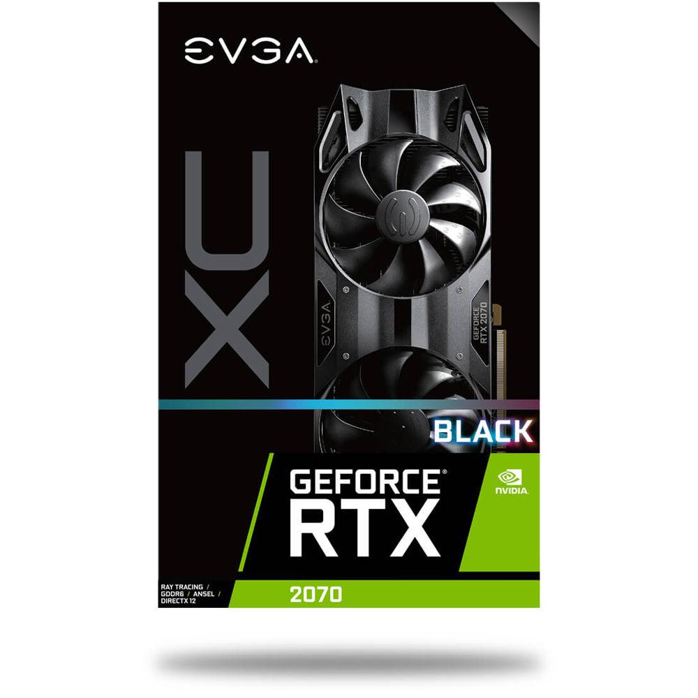 EVGA GeForce RTX 2070 XC BLACK EDITION GAMING Graphics Card