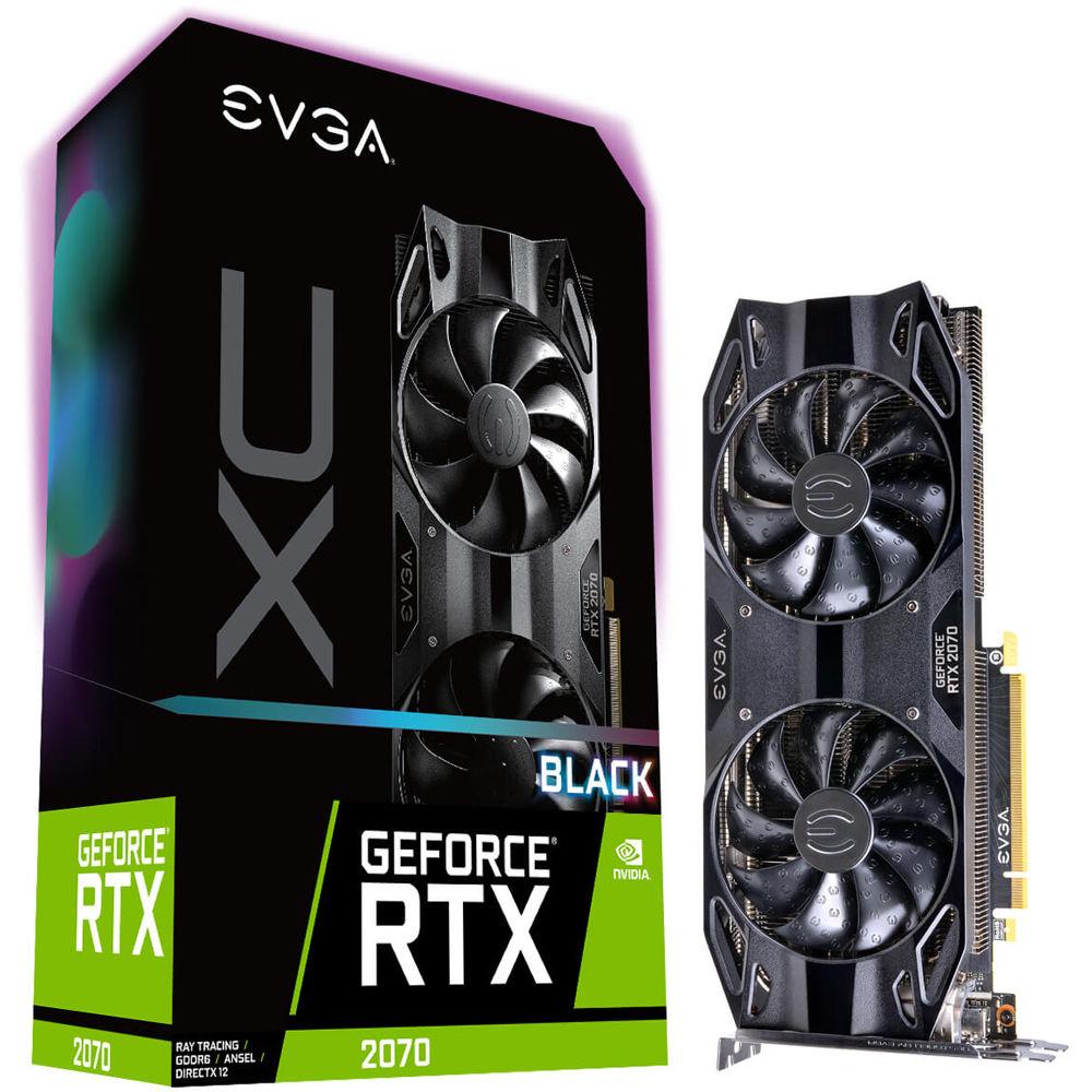 EVGA GeForce RTX 2070 XC BLACK EDITION GAMING Graphics Card