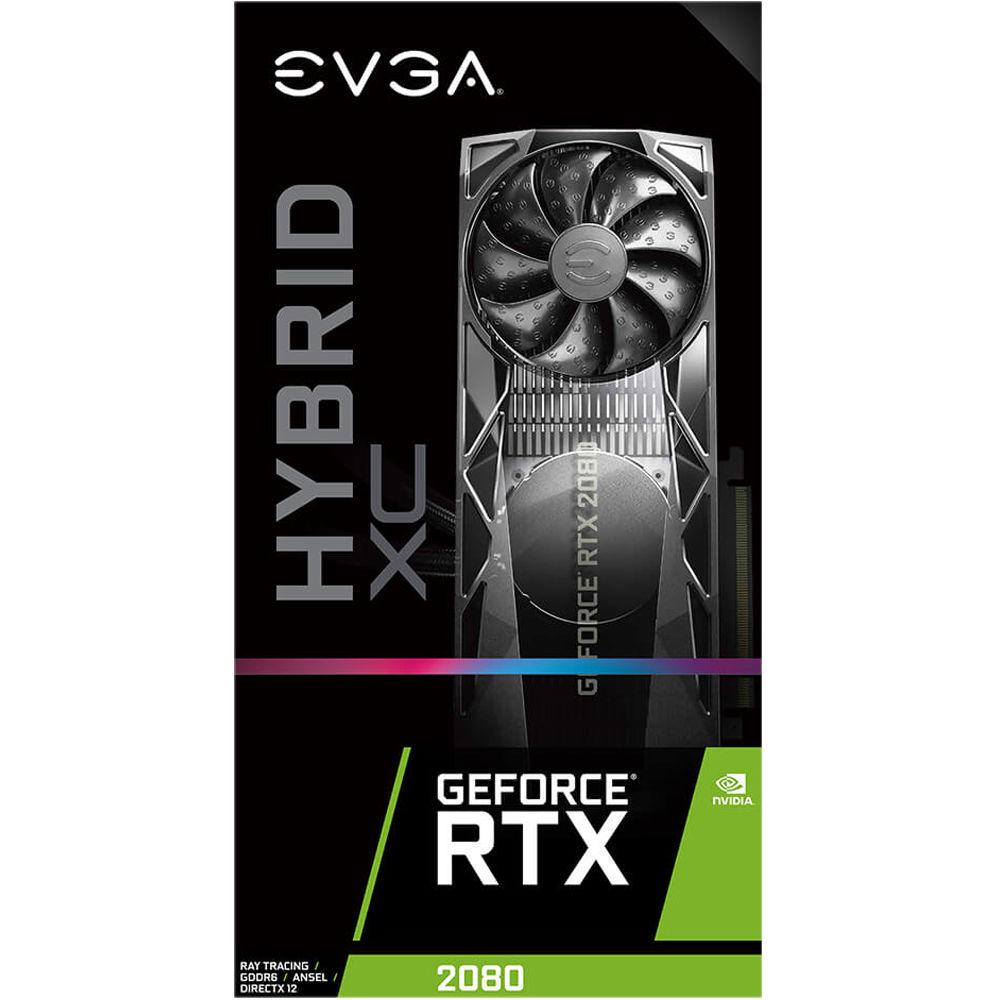 EVGA GeForce RTX 2080 XC HYBRID GAMING Graphics Card