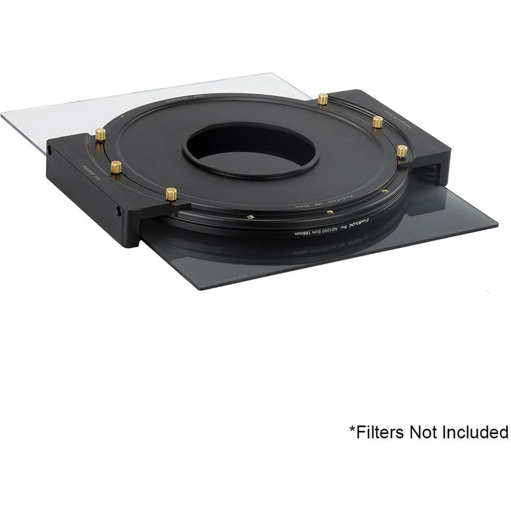 FotodioX WonderPana 8.0" Holder Bracket Kit with 82mm-186mm WonderPana XL Aluminum Step-Up Ring and 186mm Center-Pinch Snap-On Lens Cap