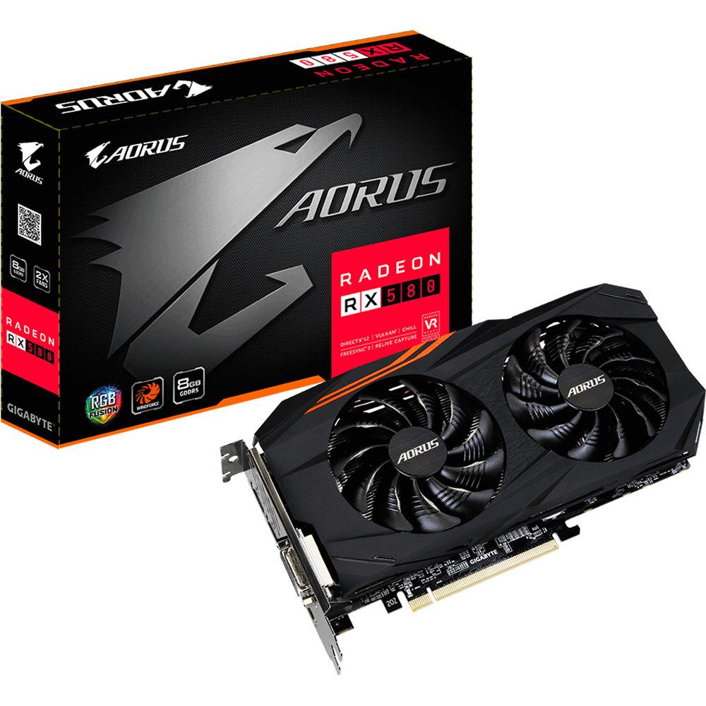 Gigabyte AORUS Radeon RX 580 8G Graphics Card