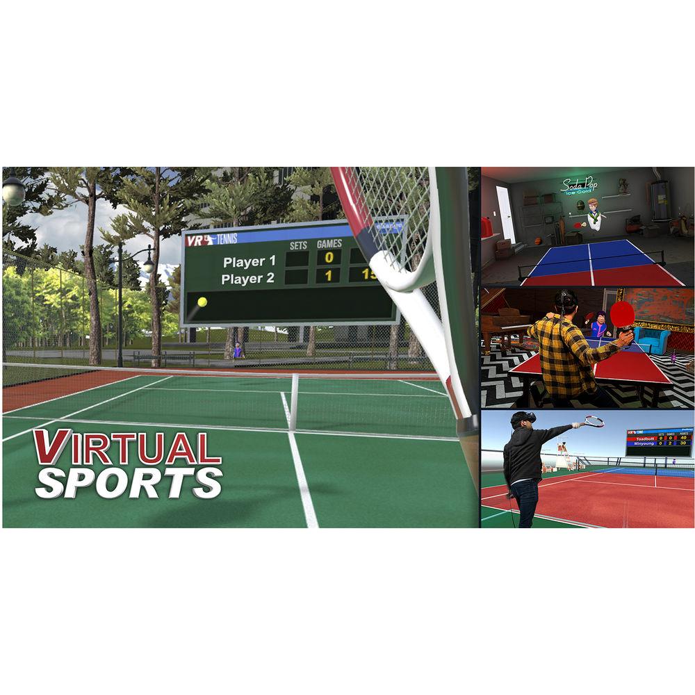 HTC Racket Sports Set with VIVE Tracker