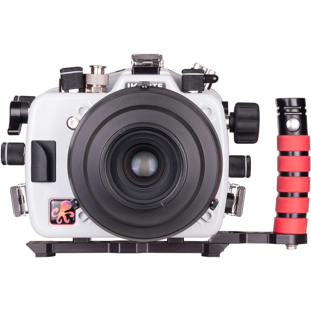 Ikelite 50DL Underwater Housing for Nikon D500 with Dry Lock Port Mount and Vacuum Valve