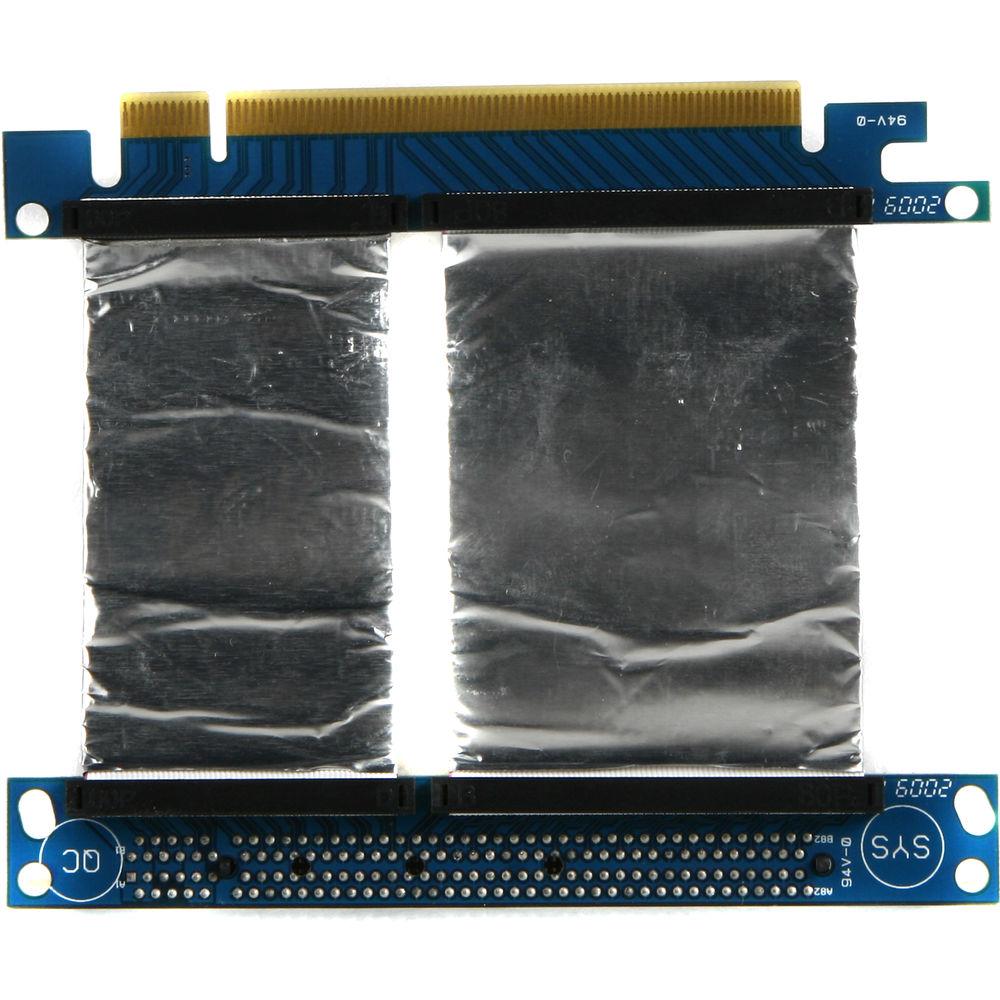 iStarUSA PCIe x16 Riser Card with 3" Ribbon Cable