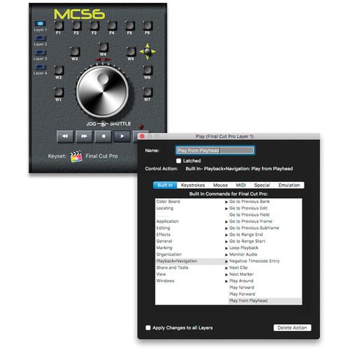 JLCooper MCS6 USB Media Control Station, JLCooper, MCS6, USB, Media, Control, Station