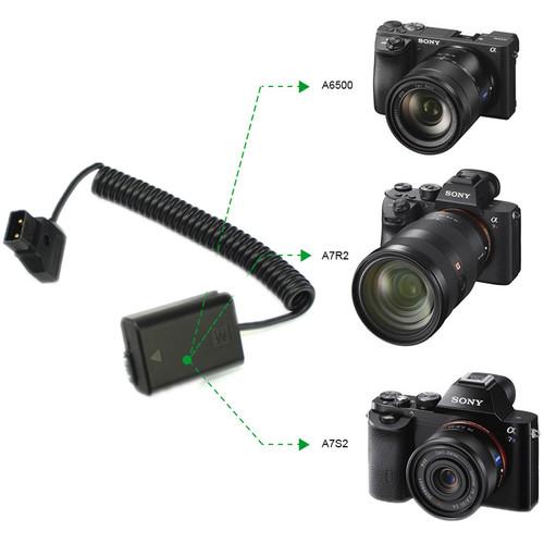 LanParte D-Tap to NP-FW50 Fixed Voltage Battery Pack for Select Sony Cameras