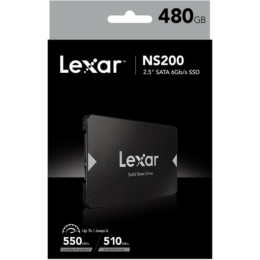 Lexar 480GB NS200 2.5" SATA III Internal SSD