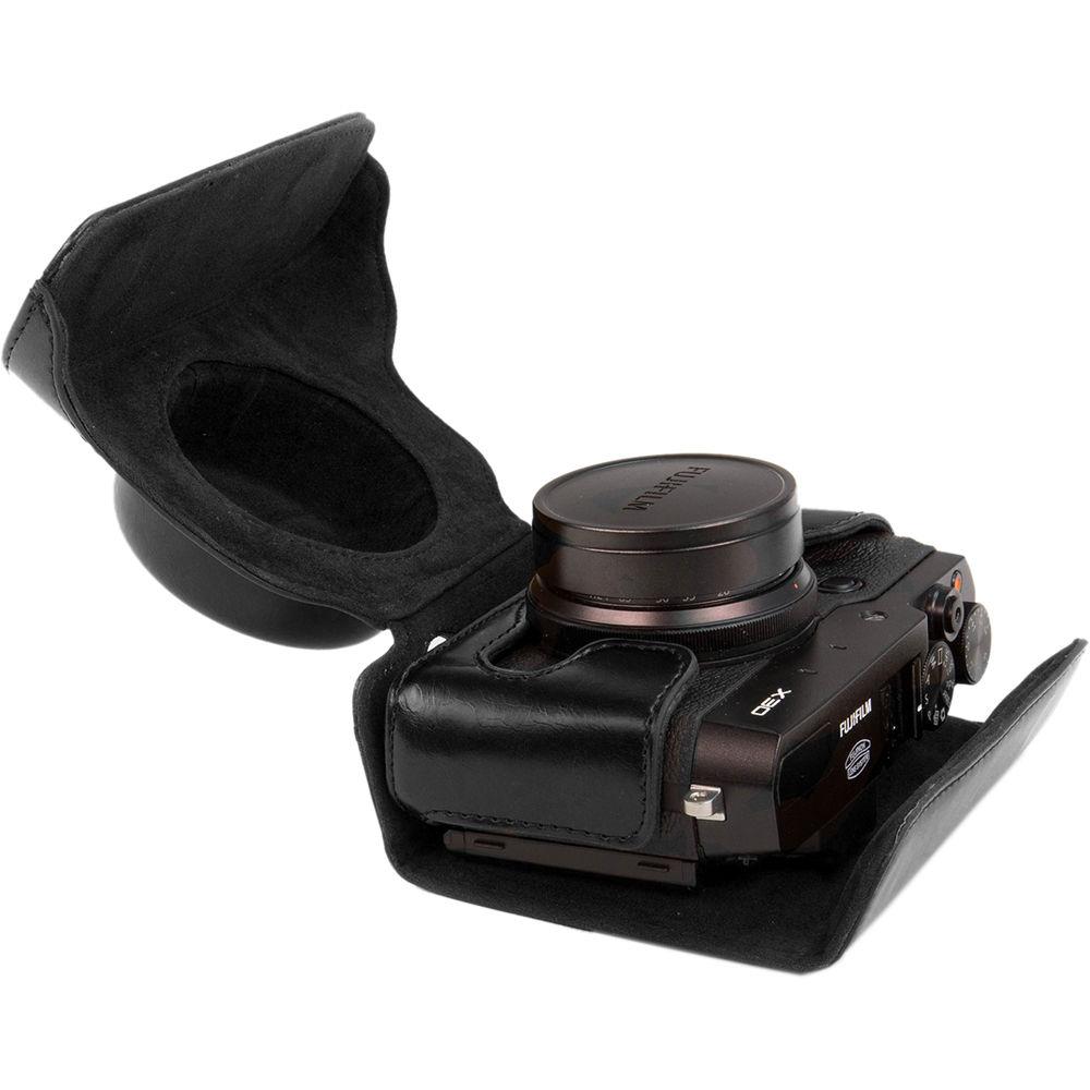 MegaGear Ever Ready Leather Camera Case for Fujifilm X30
