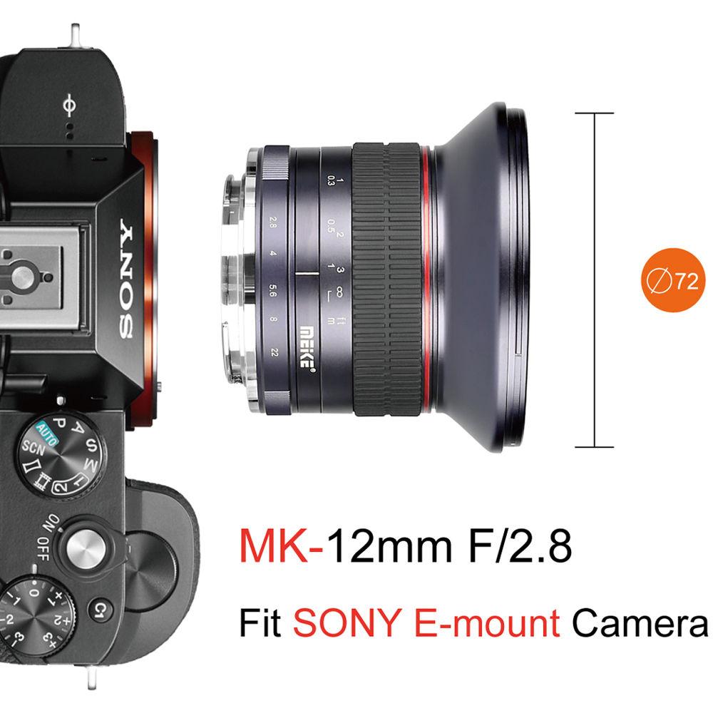 Meike MK-12mm f 2.8 Lens for Sony E
