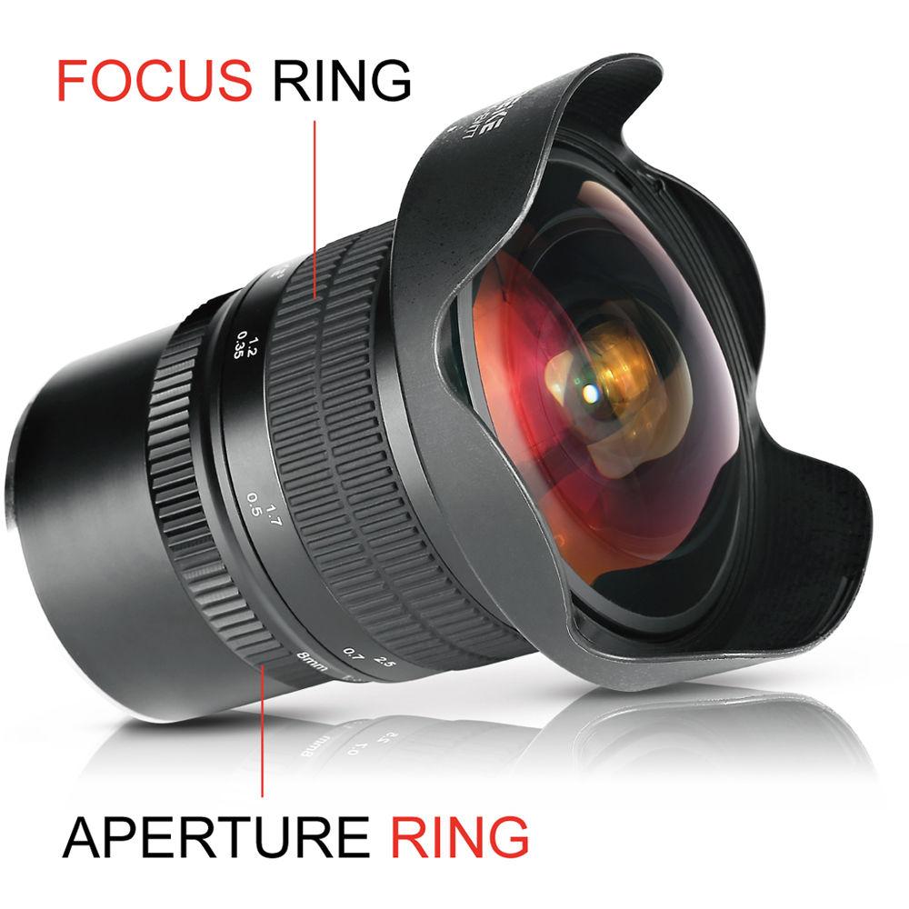 Meike MK-8mm f 3.5 Fisheye Lens for Canon EF-M