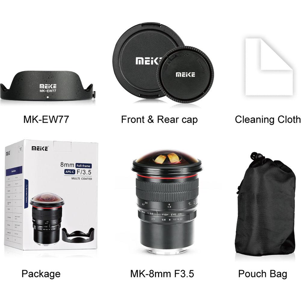 Meike MK-8mm f 3.5 Fisheye Lens for Canon EF-M