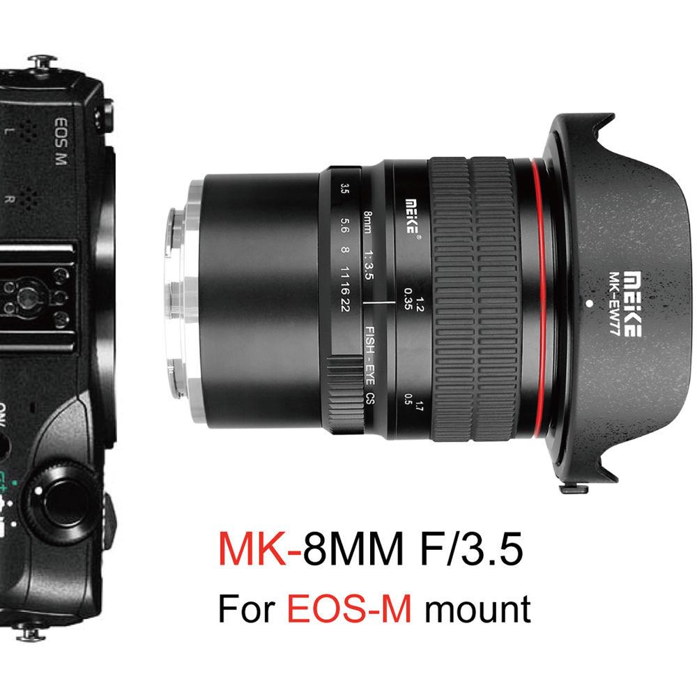 Meike MK-8mm f 3.5 Fisheye Lens for Canon EF-M