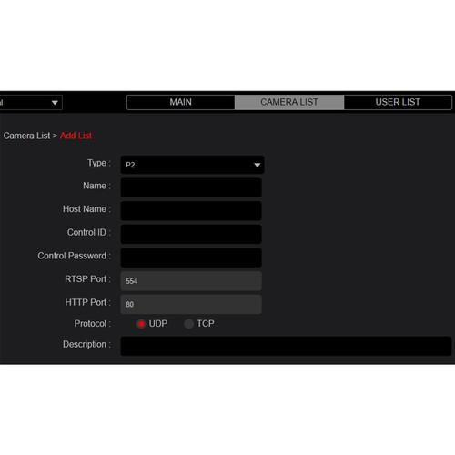 Panasonic P2 HD Video Streaming Software