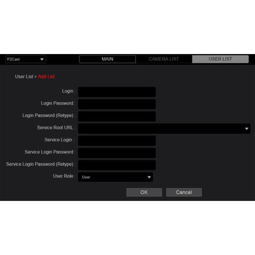 Panasonic P2 HD Video Streaming Software