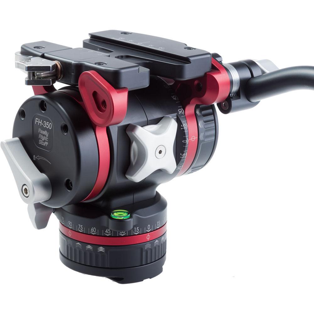 Really Right Stuff FH-350 Fluid Head with Flat Dovetail Base
