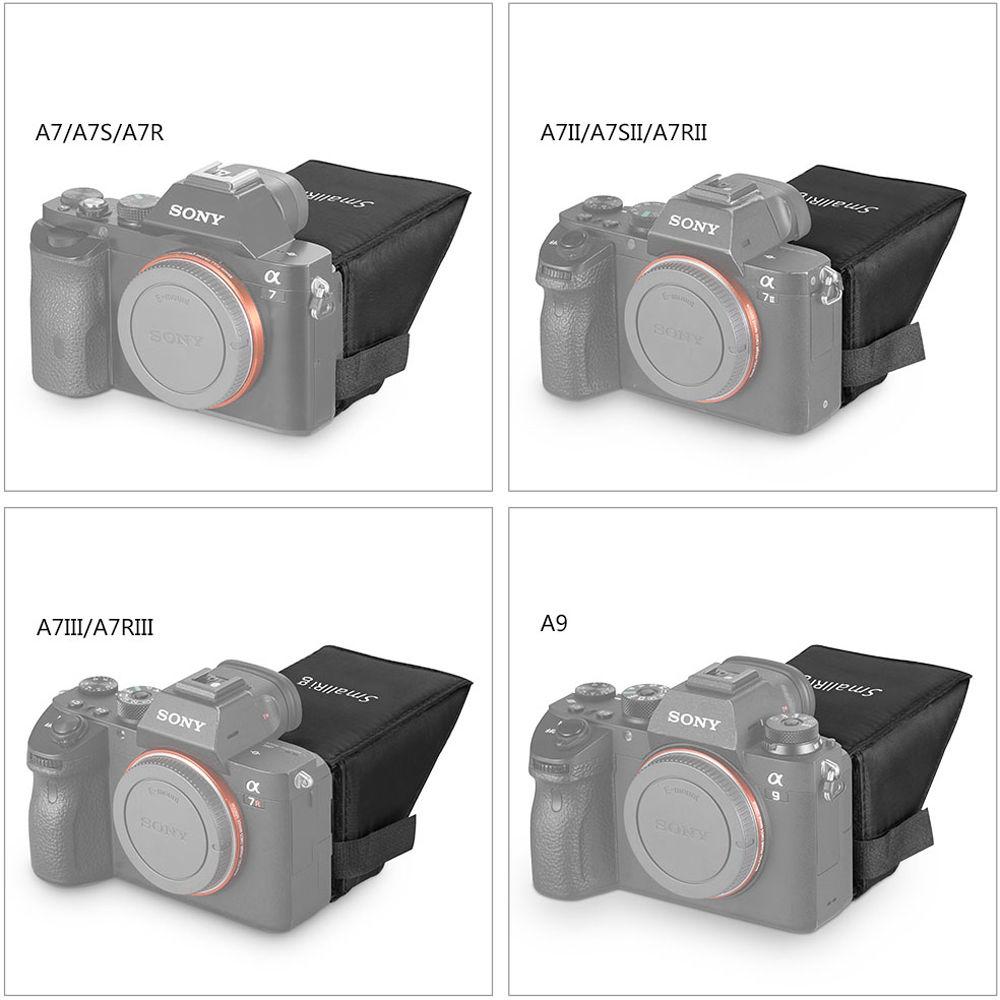 SmallRig 2215 LCD Screen Sunhood for Sony a7, a7II, a7III, and a9 Series Cameras