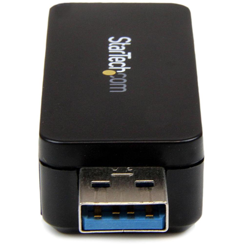 StarTech USB 3.0 Memory Stick SDHC microSD Memory Card Reader