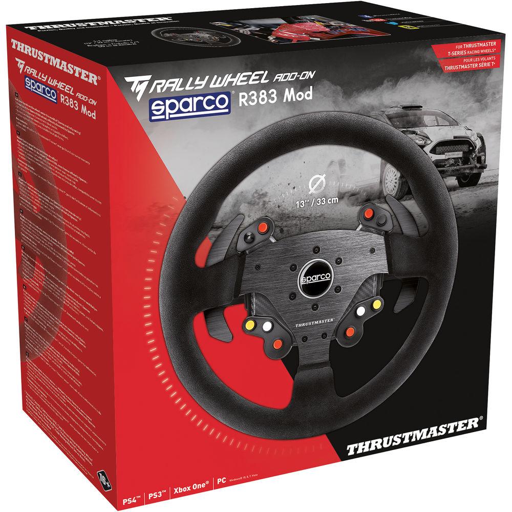 Thrustmaster Rally Wheel Add-On Sparco R383 Mod, Thrustmaster, Rally, Wheel, Add-On, Sparco, R383, Mod