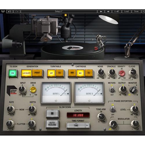 Waves Abbey Road Vinyl - Virtual Vinyl Cutting and Playback Plug-In