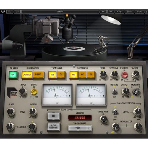Waves Abbey Road Vinyl - Virtual Vinyl Cutting and Playback Plug-In